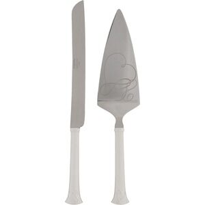 Mikasa Love Story‎ Cake Knife and Server Set - Used ONCE still in box!